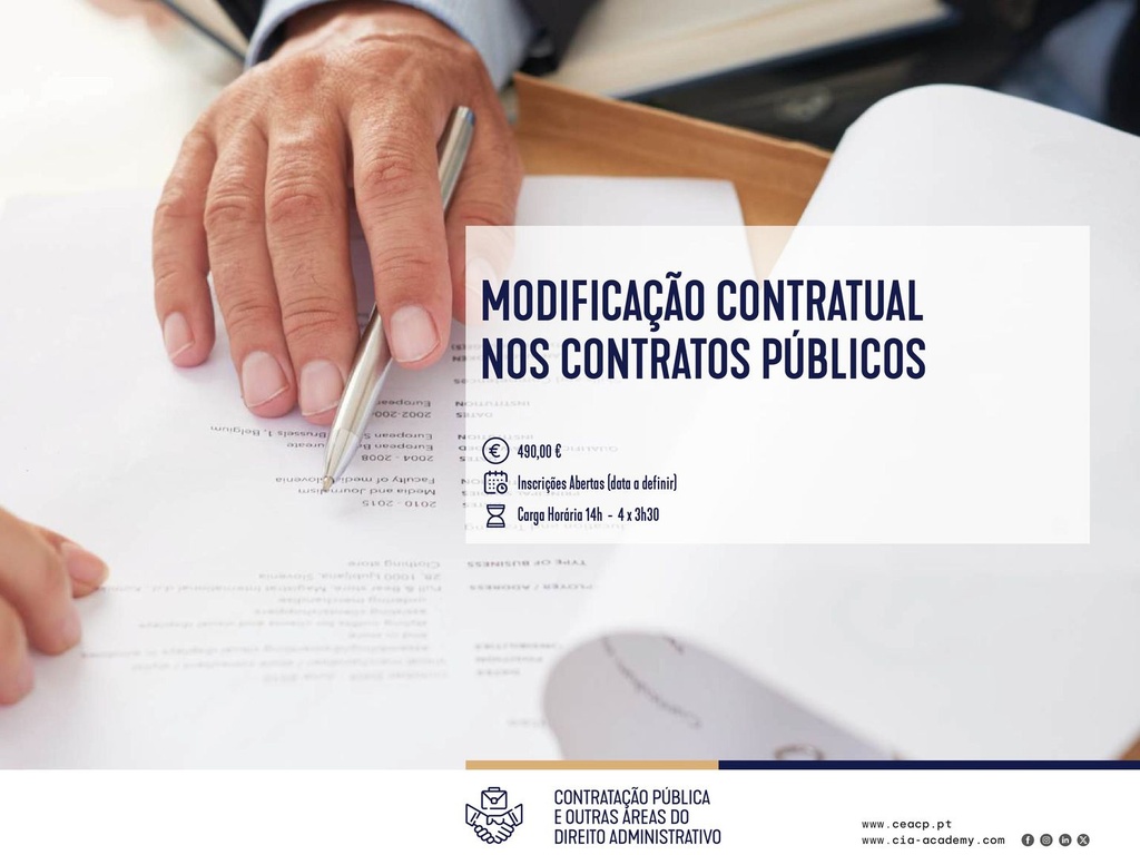 Modificação Contratual nos Contratos Públicos