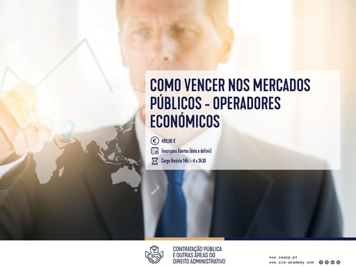 Como Vencer nos Mercados Públicos - Operadores Econômicos