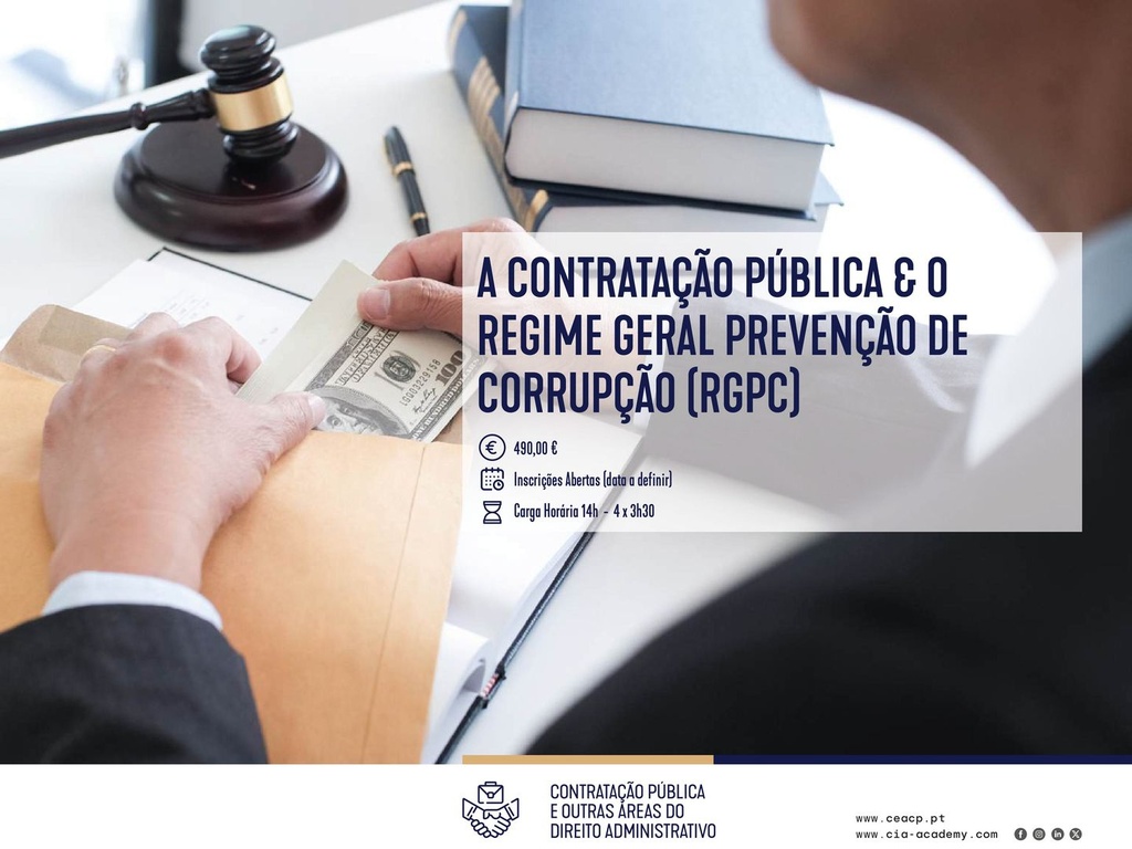 A Contratação Pública & o Regime Geral Prevenção de Corrupção (RGPC) 