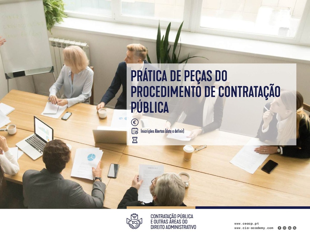 Prática de Peças do Procedimento de Contratação Pública