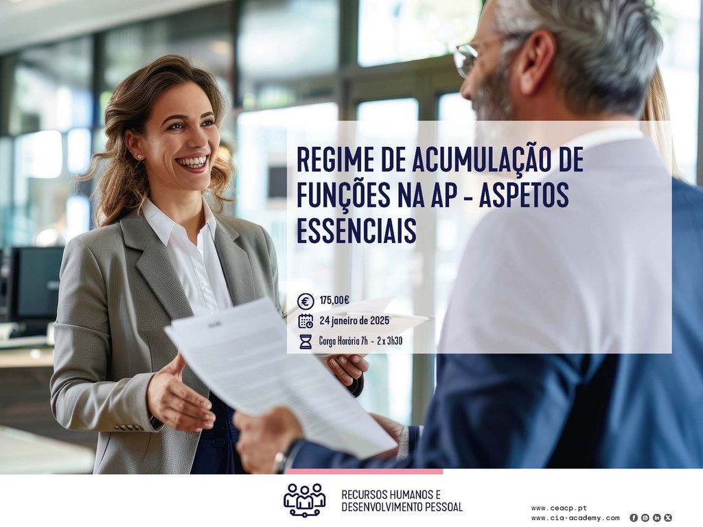 Regime de Acumulação de Funções na AP - Aspetos Essenciais 