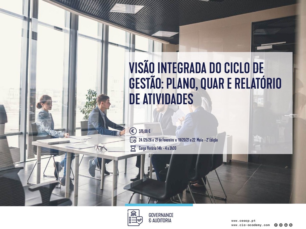 Visão Integrada do Ciclo de Gestão: Plano, QUAR e Relatório de Atividades 